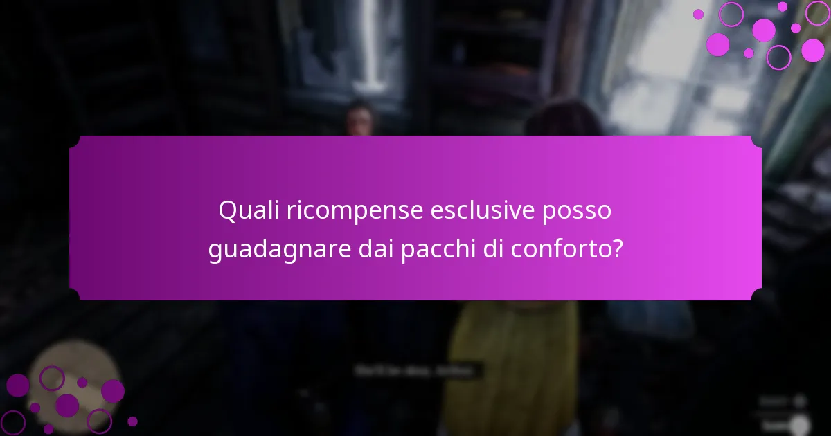 Come posso confrontare diversi pacchi di conforto?