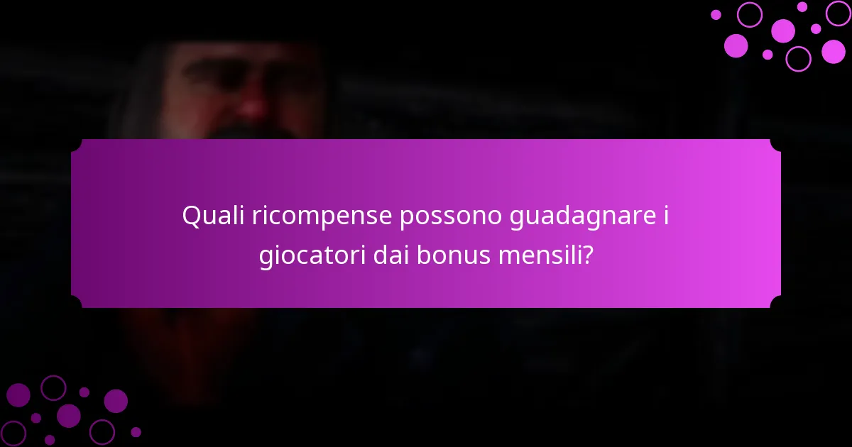 Come si confrontano i bonus mensili con altri eventi promozionali?