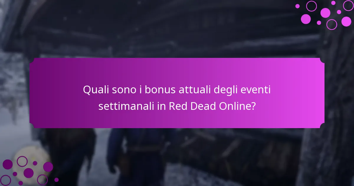 Come si confrontano i bonus attuali con le settimane precedenti?
